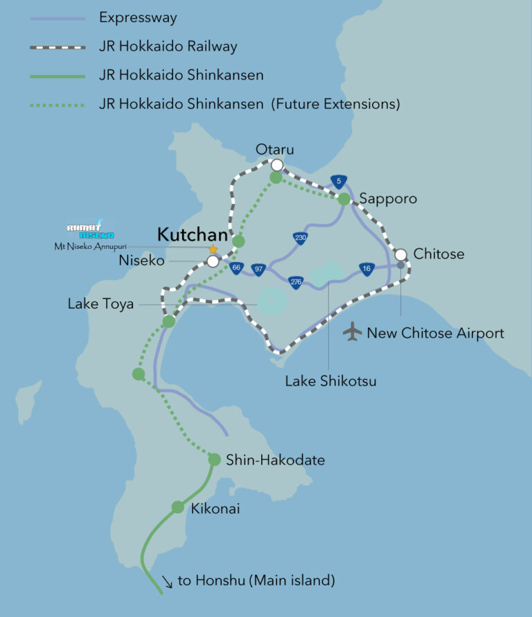 Hokkaido-Map